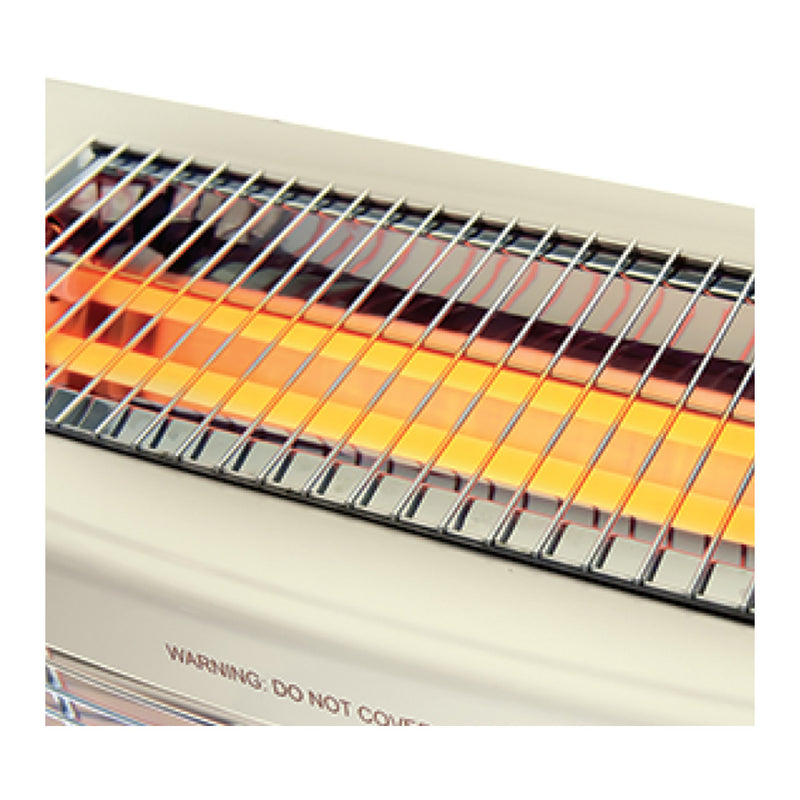 NEWAL QHT-473/01 Quartz Heater, Powerful 6 Quartz Elements, Beige مدفئة نوال