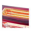 NEWAL QHT-837/02 Decorative Chimney Heater 2400W, Black مدفئة نوال