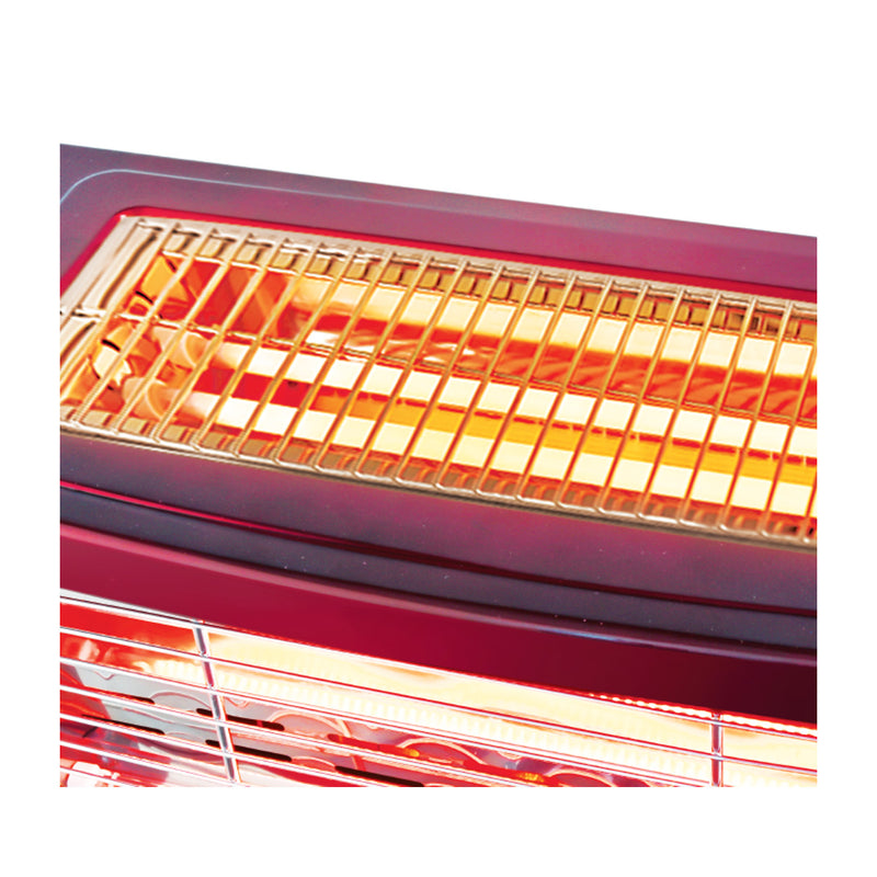 NEWAL QHT-837/02 Decorative Chimney Heater 2400W, Black مدفئة نوال