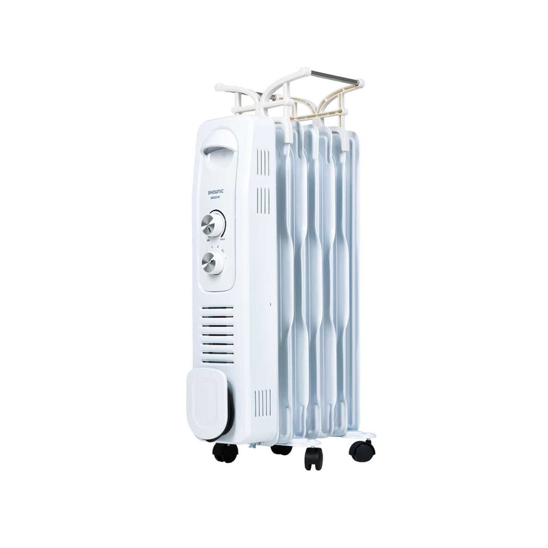 SHOWNIC QL-7C1900FW Oil Heater 7 Fins, 1900W with Fan /  White  مدفئة زيتية شونك 7 ريش اللون أبيض