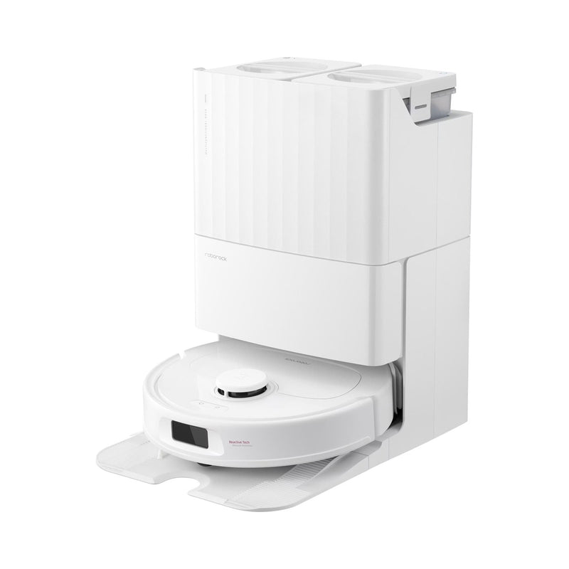 ROBOROCK QRS02-00 Qrevo S Vacuum mopping robot, White روبوت التنظيف بالمكنسة الكهربائية