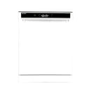 SHARP QW-V1014A-WH3 Dishwasher 10 Programs LED Touch Screen, White غسالة صحون شارب + هدية مجانا