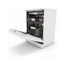 SHARP QW-V814A-WH3 Dishwasher 8 Programs LED Display Light, White غسالة صحون شارب