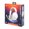 JBL JBLQTUM100M2WHT  7297 Quantum 100M2 Wired Over-Ear Gaming Headset, White سماعات رأس سلكية للالعاب
