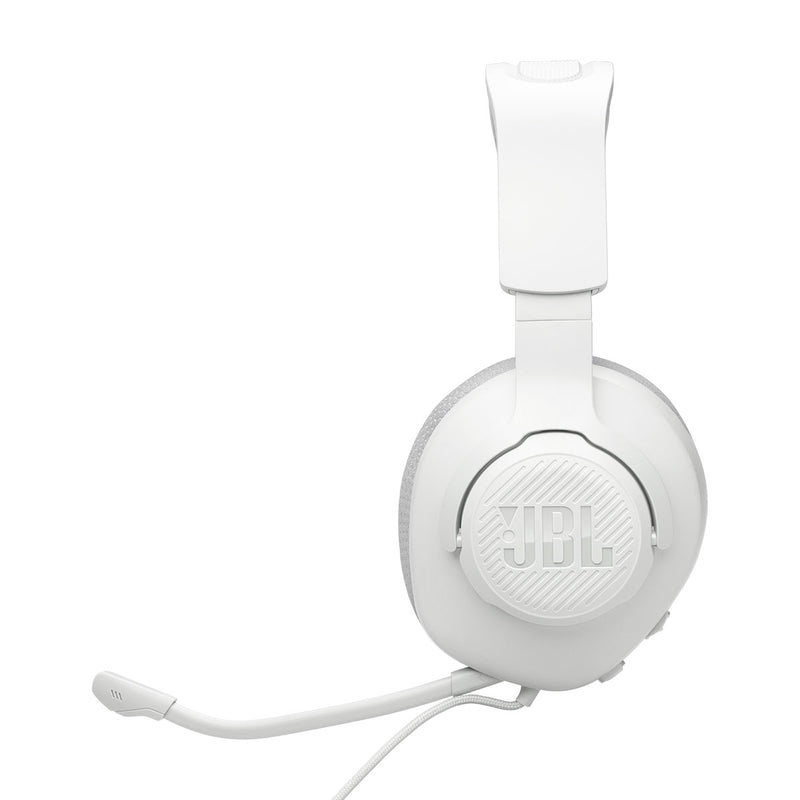JBL JBLQTUM100M2WHT  7297 Quantum 100M2 Wired Over-Ear Gaming Headset, White سماعات رأس سلكية للالعاب