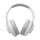JBL JBLQTUM100M2WHT  7297 Quantum 100M2 Wired Over-Ear Gaming Headset, White سماعات رأس سلكية للالعاب