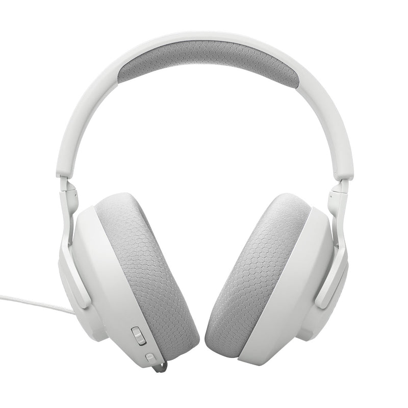 JBL JBLQTUM100M2WHT  7297 Quantum 100M2 Wired Over-Ear Gaming Headset, White سماعات رأس سلكية للالعاب