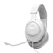 JBL JBLQTUM100M2WHT  7297 Quantum 100M2 Wired Over-Ear Gaming Headset, White سماعات رأس سلكية للالعاب
