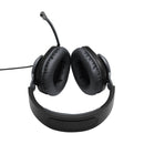JBL JBLQTUM100M2BLK 7296 2JBL Quantum 100 Wired Over-Ear Gaming Headset, Black سماعة رأس سلكية للالعاب
