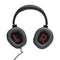 JBL JBLQTUM100M2BLK 7296 2JBL Quantum 100 Wired Over-Ear Gaming Headset, Black سماعة رأس سلكية للالعاب