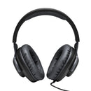 JBL JBLQTUM100M2BLK 7296 2JBL Quantum 100 Wired Over-Ear Gaming Headset, Black سماعة رأس سلكية للالعاب
