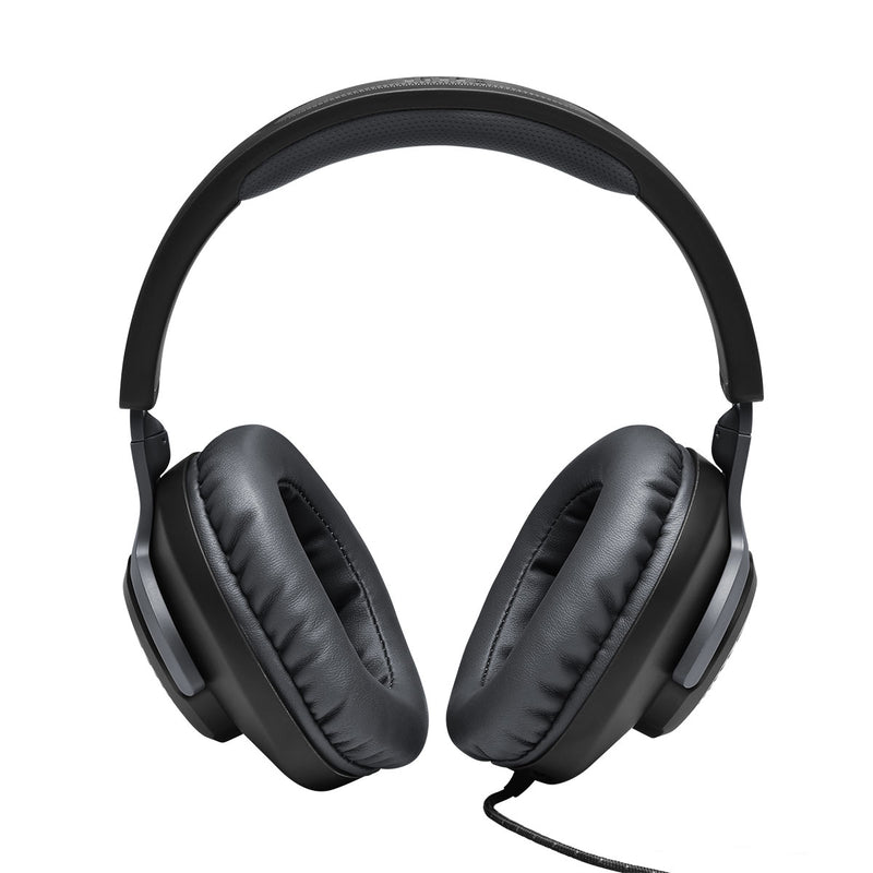 JBL JBLQTUM100M2BLK 7296 2JBL Quantum 100 Wired Over-Ear Gaming Headset, Black سماعة رأس سلكية للالعاب