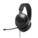 JBL JBLQTUM100M2BLK 7296 2JBL Quantum 100 Wired Over-Ear Gaming Headset, Black سماعة رأس سلكية للالعاب