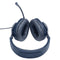 JBL JBLQUANTUM100BLU  6065 Quantum 100 Wired Over-Ear Gaming Headset, Blue سماعات راس سلكية للالعاب