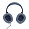 JBL JBLQUANTUM100BLU  6065 Quantum 100 Wired Over-Ear Gaming Headset, Blue سماعات راس سلكية للالعاب