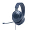 JBL JBLQUANTUM100BLU  6065 Quantum 100 Wired Over-Ear Gaming Headset, Blue سماعات راس سلكية للالعاب