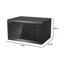 SHARP R-32CNI-BS3 32 L Inverter Convection Oven – 2150 W, Black مايكروويف كهربائي شارب