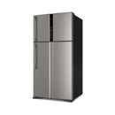 HITACHI R-V990PUQ1-1BSL Double Door Door Refrigerator 35 ft, Silver ثلاجة هيتاشي