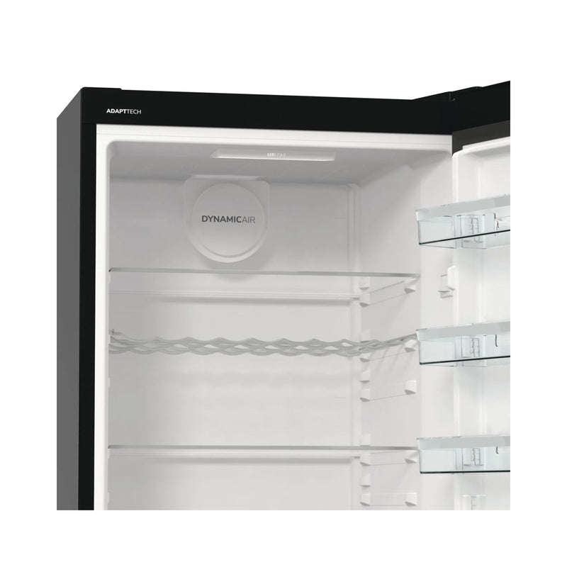 GORENJE R619EABK6 Freestanding refrigerator, Black ثلاجة جورنجي