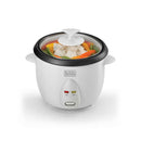 BLACK & DECKER RC1050-B5 1.0 Ltr. Non Stick Rice Cooker with Glass Lid   قدر أرز غير لاصقة مع غطاء زجاجي