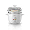 BLACK & DECKER RC650-B5 0.6 L/ 2.5 Cup Rice Cooker, White  قدر ارز