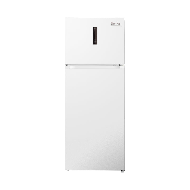 DENKA RF-530DFW Double Door Refrigerator Multi Air Flow, White بخاخ سعة 18 قدم