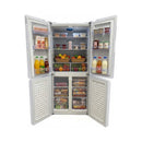SHOWNIC RF-DFF5601W Four Doors Refrigerator 406 L, White ثلاجة اربع ابواب 406 لتر شونك