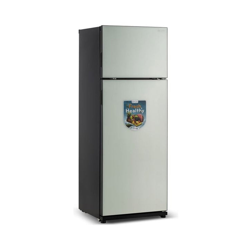 ELRYAN RF658LN-S Conventional Refrigerator - Hidden Handle, Silver ثلاجة 17 قدم الريان