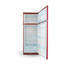 ELRYAN RF610LE-R Conventional Refrigerator 16ft, Red glass ثلاجة 16 قدم الريان
