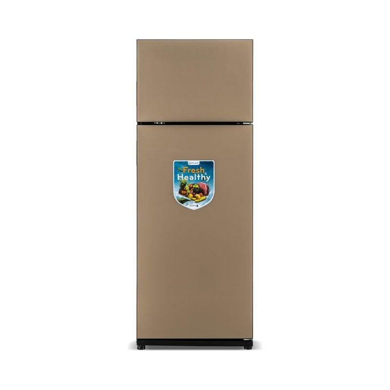 ELRYAN RF661LN-C Conventional Refrigerator, Glass Gold ثلاجة 18 قدم الريان