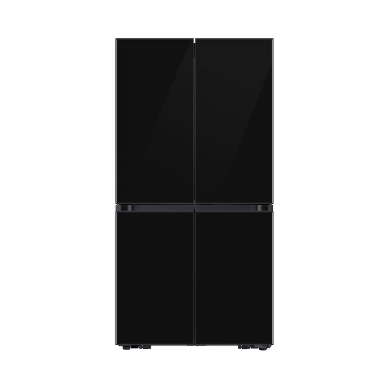 SAMSUNG RF65DB90B022 Bespoke FDR Refrigerator Triple Cooling, Black + Free gift VS15A60AGR5 ثلاجة سامسونك مع هدية مكنسة