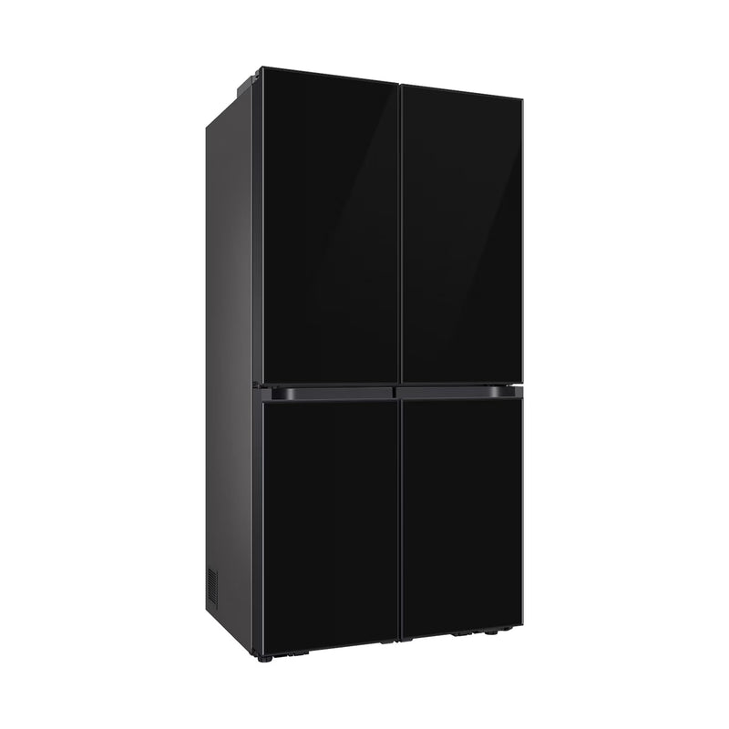 SAMSUNG RF65DB90B022 Bespoke FDR Refrigerator Triple Cooling, Black + Free gift VS15A60AGR5 ثلاجة سامسونك مع هدية مكنسة