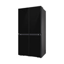 SAMSUNG RF65DB90B022 Bespoke FDR Refrigerator Triple Cooling, Black + Free gift VS15A60AGR5 ثلاجة سامسونك مع هدية مكنسة
