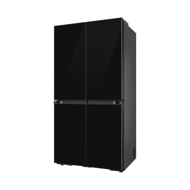 SAMSUNG RF65DB90B022 Bespoke FDR Refrigerator Triple Cooling, Black + Free gift VS15A60AGR5 ثلاجة سامسونك مع هدية مكنسة