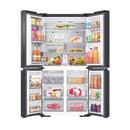 SAMSUNG RF65DG9H0EB1EU Family Hub™ AI Vision Inside RF65DG9H0EB1 French Style Smart Fridge Freezer, Black ثلاجة سامسونك