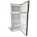 ALMATEEN RFMA2045GSL-CH Glass Door Refrigerator, Glossy Silver ثلاجة زجاج 452 لتر المتين