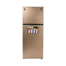 ALMATEEN RFMA2235GBR-CH Double Door Refrigerator 450 L, Bronze ثلاجة بابين 450 لتر المتين