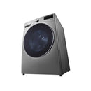 LG RH18U8EVCW 18Kg DUAL Inverter Dryer, Sensor Dry, ThinQ (Wi-Fi) Stainless Silver غسالة