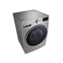 LG RH18U8EVCW 18Kg DUAL Inverter Dryer, Sensor Dry, ThinQ (Wi-Fi) Stainless Silver غسالة