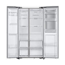 SAMSUNG RH65A5401M9 Side by Side Refrigerator 628 Liter , Silver