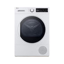 LG RH80T2AP6RM Heat Pump Dryer 8 Kg, White  مجفف بمضخة حرارية 8 كيلو ال جي