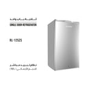 SHOWNIC RL-125ZS Single Door refrigerator 125L Silver ثلاجة شونك