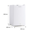 SHOWNIC  RL-125ZW Single Door Defrost Refrigerator, 90L   - ثلاجة شونك باب واحد