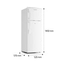 SHOWNIC RF-DFT2701W Defrost Refrigerator, 270L ثلاجة شونك ابيض