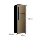 SHOWNIC RF-DFT3501G Defrost Refrigerator, 260L  ثلاجة شونك 260 لتر