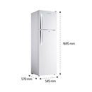 SHOWNIC RF-DFT3501W Defrost Refrigerator, 350L ثلاجة شونك