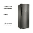 SHOWNIC RL-488SS Conventional Refrigerator - 18 ft, Silver ثلاجة شونك 18 قدم