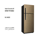 SHOWNIC RL-540ZG Refrigerator ith Direct Cooling System, Gold ثلاجة شونك