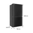 Shownic RF-DFF5601B French Design Refrigerator - 15 CFT - Black ثلاجة شونك