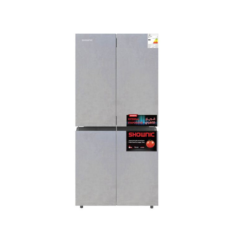 Shownic RM-560HSG French Design Refrigerator - 15 CFT - Silver ثلاجة شونك